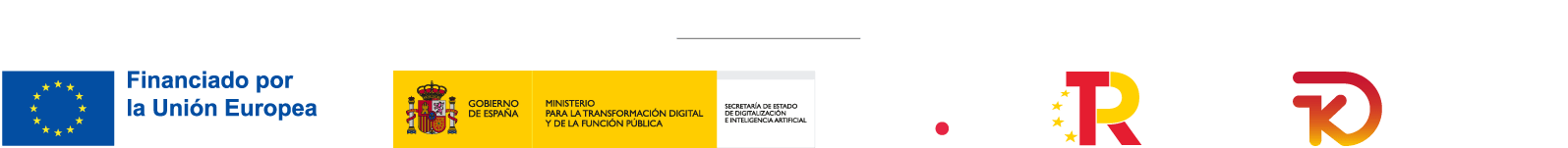 Logotipos oficiales de las entidades que conceden la ayuda Kit Digital